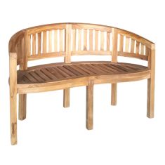 Καναπές διθέσιος Coren pakoworld φυσικό teak ξύλο 130x61x87εκ |  Καναπέδες - Καρέκλες  στο espiti