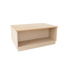 Τραπέζι Monik pakoworld σε oak-ανοιχτό γκρι απόχρωση 90x56x40εκ |  Τραπεζάκια σαλονιού στο espiti