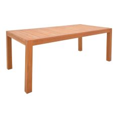 Τραπέζι Vocaly pakoworld teak ξύλο σε φυσική απόχρωση 200x100x75εκ |  Τραπέζια κήπου στο espiti