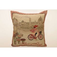 ΜΑΞΙΛΑΡΟΘΗΚΗ (45cm x 45cm) BICYCLE  6978000000490 SilkFashion |  Μαξιλάρια διακοσμητικά στο espiti