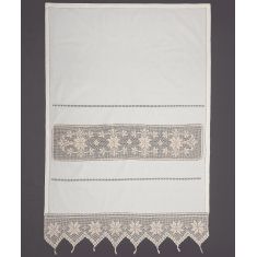 κουρτίνα 021 (50cm x 100cm) ecru με τούνελ 6978000001095 SilkFashion |  Ετοιμες κουρτίνες με σχέδιο στο espiti