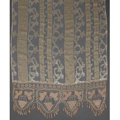 κουρτίνα 014 (160cm x 160cm) ecru με τιράντα 6978000001159 SilkFashion |  Ετοιμες κουρτίνες με σχέδιο στο espiti