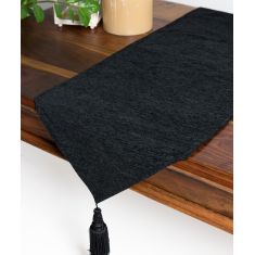 τραβέρσα  (40cm X 172cm)  281 μαύρη 6978000002124 SilkFashion |  Τραπεζομάντηλα στο espiti
