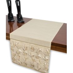τραπεζοκαρέ  (140cm X 140cm)  3918 ivory 6978000002263 SilkFashion |  Τραπεζομάντηλα στο espiti