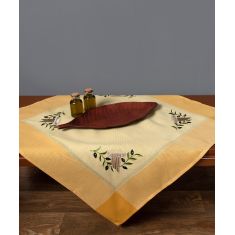 Τραπεζομάντηλο N3 (135cm x 175cm) oval κίτρινο 6978000003763 SilkFashion |  Τραπεζομάντηλα στο espiti