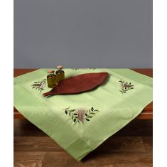 Τραπεζομάντηλο N3 (135cm x 175cm) oval πράσινο 6978000003776 SilkFashion |  Τραπεζομάντηλα στο espiti