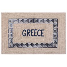 Πατάκι μαίανδρος Greece (50cm x 80cm) μπλέ 6978000004059 SilkFashion |  Μπάνιο στο espiti