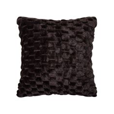 Γούνινη διακοσμητική μαξιλαροθήκη mink (45cm x 45cm) καφέ 5206978118869 SilkFashion |  Μαξιλάρια διακοσμητικά στο espiti