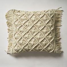 Μαξιλαροθήκη 45x45cm GOFIS HOME  Sahara Canvas Beige 193/04 |  Μαξιλάρια διακοσμητικά στο espiti