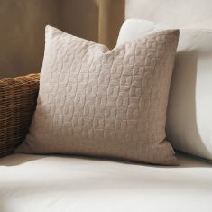 Μαξιλαροθήκη 50x50cm GOFIS HOME  Eliena Warm Beige 402/06 |  Μαξιλάρια διακοσμητικά στο espiti