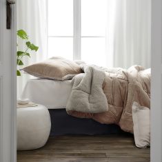 Πάπλωμα-Κουβέρτα 235x245cm GOFIS HOME  Teddy Pearl Salmon 407/23 |  Κουβερτοπαπλώματα  στο espiti