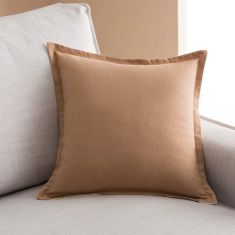 Μαξιλαροθήκη 43x43cm GOFIS HOME Light veil Jute/Vanilla 309/ 36 |  Μαξιλάρια διακοσμητικά στο espiti