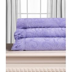 Βαμβακερή ζακάρ πετσέτα ALICIA 520gsm (50cm x 100cm) λιλά 5206978165863 SilkFashion |  Σετ Πετσέτες στο espiti