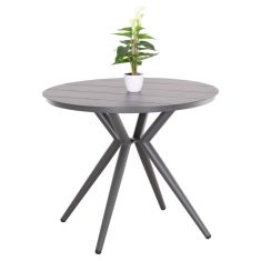 ΤΡΑΠΕΖΙ ΣΤΡΟΓΓΥΛΟ ΑΛΟΥΜΙΝΙΟΥ HIGER HM6289.01 ΓΚΡΙ Φ90x74Yεκ. |  Τραπέζια κήπου στο espiti