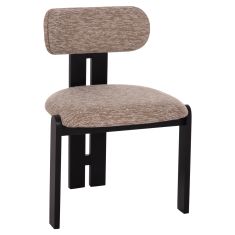 ΚΑΡΕΚΛΑ ΤΡΑΠΕΖΑΡΙΑΣ KARVO HM18252.03 ΚΑΦΕ ΥΦΑΣΜΑ--ΞΥΛΟ ΣΕ ΜΑΥΡΟ 57x50x78,5Υεκ. |  Πολυθρόνες σαλονιού στο espiti