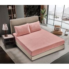 Σεντόνι fleece solid (100cm x 200cm ) old rose 5206978082771 SilkFashion |  Σεντόνια Υπέρδιπλα / King Size στο espiti