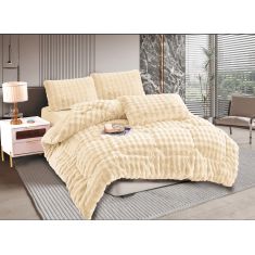 Κουβερτοπάπλωμα burble (240cm x 260cm +2 x50cm x 70cm) cream 5206978075933 SilkFashion |  Κουβερτοπαπλώματα  στο espiti