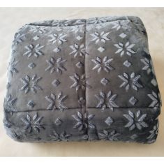 ΚΟΥΒΕΡΤΟΠΑΠΛΩΜΑ ΗΜΙΔΙΠΛΟ 180X240 ADAM HOME (500) DARK GREY |  Κουβερτοπαπλώματα  στο espiti
