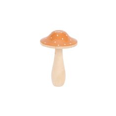 Beauty Home Μανιτάρι πουά  ξύλο Με Σάλτο Ø7.4 x 12 cm       |  Χριστουγεννιάτικα Διακοσμητικά στο espiti