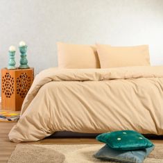 ΣΕΤ ΣΕΝΤΟΝΙΑ ΦΑΝΕΛΕΝΙΑ ΜΟΝΑ OWEN BEIGE (170X260) ΣΕΤ ΜΟΝΟ 170Χ260 MELINEN |  Σεντόνια Υπέρδιπλα / King Size στο espiti