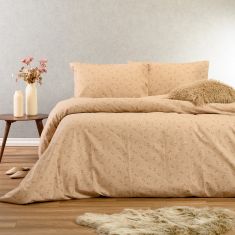 ΣΕΤ ΣΕΝΤΟΝΙΑ ΦΑΝΕΛΕΝΙΑ KING SIZE FAY BEIGE (270X260) ΣΕΤ KING SIZE 270Χ260 MELINEN |  Σεντόνια Υπέρδιπλα / King Size στο espiti
