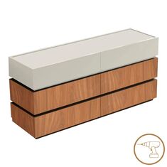 Συρταριέρα Sonlen pakoworld mdf σε καρυδί-μπεζ απόχρωση 120x40x72εκ |  Συρταριέρες -Κονσόλες στο espiti