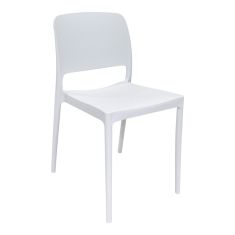 Καρέκλα Fenxy pakoworld pp σε λευκή απόχρωση 38x42x77εκ |  Καναπέδες - Καρέκλες  στο espiti