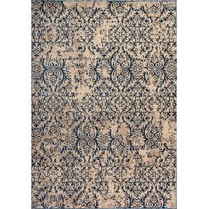 Χαλί 5903 BEIGE NAVY 160 x 230 εκ. MADI |  Χαλιά Κρεβατοκάμαρας στο espiti