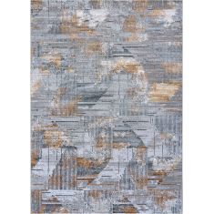 Χαλί FEATHERS GREY GOLD Στρόγγυλο χαλί 165 εκ. MADI |  Χαλιά Κρεβατοκάμαρας στο espiti