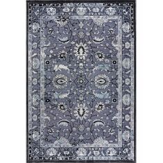 Χαλί JUNGLE PETROL 160 x 230 εκ. MADI |  Χαλιά Κρεβατοκάμαρας στο espiti