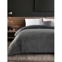 Παπλωματοθήκη NEVOLA ANTRACITE 160 x 220 εκ. MADI |  Παπλωματοθήκες Υπέρδιπλες στο espiti