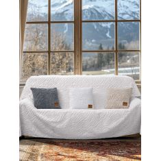 Ριχτάρι SERANI WHITE 180 x 300 εκ. MADI |  Ριχτάρια στο espiti