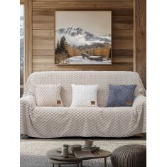 Ριχτάρι MAISONY BEIGE 180 x 250 εκ. MADI |  Ριχτάρια στο espiti