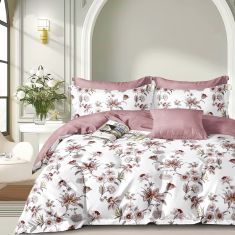 Beauty Home Σετ πάπλωμα υπέρδιπλο Art 12270 Angelina 220x240 Αμέθυστος       |  Παπλώματα Υπέρδιπλα στο espiti