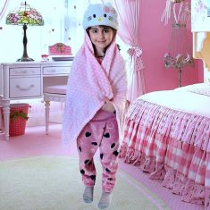 ΒΡΕΦΙΚΗ ΚΟΥΒΕΡΤΑ FLEECE ΑΓΚΑΛΙΑΣ MORVEN FLEECE ΚΙΤΤΥ 2149 (ΡΟΖ ΠΟΥΑ) 85x70 |  Βρεφικές Κουβέρτες στο espiti