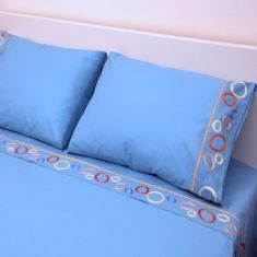 ΥΠΕΡΔΙΠΛΑ ΣΕΝΤΟΝΙΑ ΣΕΤ MORVEN FANTASY 1511 (ΤΥΡΚΟΥΑΖ) 2(240x270)+2(50x70) |  Σεντόνια Υπέρδιπλα / King Size στο espiti
