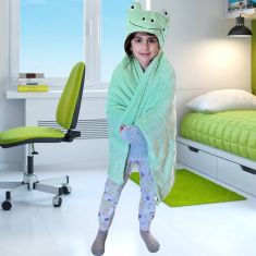 ΒΡΕΦΙΚΗ ΚΟΥΒΕΡΤΑ FLEECE ΑΓΚΑΛΙΑΣ MORVEN FLEECE ΒΑΤΡΑΧΑΚΙ-2148 (ΠΡΑΣΙΝΟ) 85x70 |  Βρεφικές Κουβέρτες στο espiti