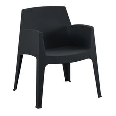 ΠΟΛΥΘΡΟΝΑ ΠΟΛΥΠΡΟΠΥΛΕΝΙΟΥ SLEEK HM6370.02 ΜΑΥΡΗ 57x56x82,5Υεκ. |  Πολυθρόνες κήπου στο espiti