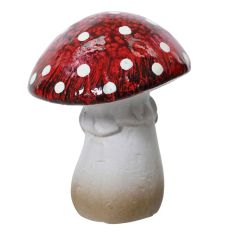 Beauty Home Κεραμικό Μανιτάρι 6.5 x 6.6 x 8.4 cm       |  Χριστουγεννιάτικα Διακοσμητικά στο espiti