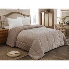 ΚΟΥΒΕΡΤΟΠΑΠΛΩΜΑ ΗΜΙΔΙΠΛΟ 180X240 ADAM HOME (825) TAUPE |  Κουβερτοπαπλώματα  στο espiti