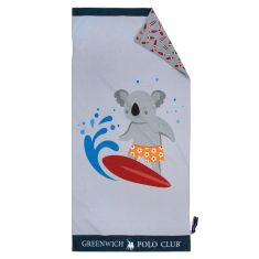 GREENWICH POLO CLUB JUNIOR ΠΕΤΣΕΤΑ ΘΑΛΑΣΣΗΣ 70Χ140 3882 GREY |  Πετσέτες Θαλάσσης στο espiti