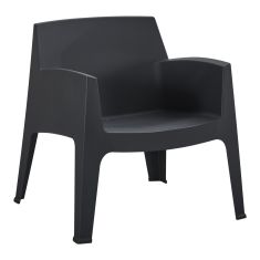 ΠΟΛΥΘΡΟΝΑ ΠΟΛΥΠΡΟΠΥΛΕΝΙΟΥ LOUNGE SLEEK HM6365.02 ΜΑΥΡΟ 62,5x48,5x73Υεκ. |  Πολυθρόνες κήπου στο espiti