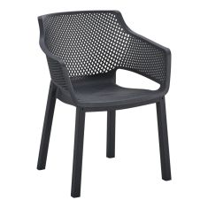 ΠΟΛΥΘΡΟΝΑ ΠΟΛΥΠΡΟΠΥΛΕΝΙΟΥ PEGGY HM6368.02 ΜΑΥΡΟ 60x55x79Υεκ |  Πολυθρόνες κήπου στο espiti