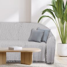 DAS HOME ΡΙΧΤΑΡΙ 180Χ300 0253 ΕΚΡΟΥ, ΜΑΥΡΟ |  Ριχτάρια στο espiti