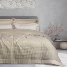 DAS HOME ΚΟΥΒΕΡΛΙ ΥΠΕΡΔΙΠΛΟ HAPPY 9634 TAUPE |  Κουβερλί Υπέρδιπλα στο espiti