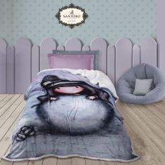 SANTORO GORJUSS 5033 ΚΟΥΒΕΡΤΑ FLEECE SHERPA 160X220 THE SNOW GIRL ΓΚΡΙ |  Κουβέρτες Παιδικές στο espiti