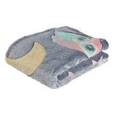 DAS BABY ΚΟΥΒΕΡΤΑ FLEECE 110Χ150 RELAX 4864 ΓΚΡΙ, ΚΙΤΡΙΝΟ, ΡΟΖ |  Βρεφικές Κουβέρτες στο espiti
