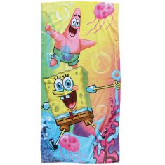 ΠΕΤΣΕΤΑ ΘΑΛΑΣΣΗΣ SPONGEBOB 70Χ140 5867 ΓΑΛΑΖΙΟ, ΚΙΤΡΙΝΟ, ΡΟΖ |  Πετσέτες Θαλάσσης στο espiti