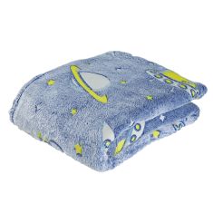 DAS BABY ΚΟΥΒΕΡΤΑ FLEECE 80X110 RELAX 4863 ΚΙΤΡΙΝΟ, ΜΠΛΕ |  Βρεφικές Κουβέρτες στο espiti