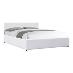 Κρεβάτι Dellia pakoworld με αποθηκευτικό χώρο pu λευκό 150x200εκ |  Κρεβάτια στο espiti